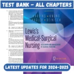 Test Bank Lewiss Medical Surgical Nursing 12th Edition By Harding | All Chapters Included