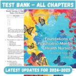 Test Bank Varcarolis' Foundations of Psychiatric-Mental Health Nursing 9th Edition by Jordan Halter | All Chapters Included