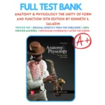 Anatomy and Physiology The Unity of Form and Function, 10th Edition