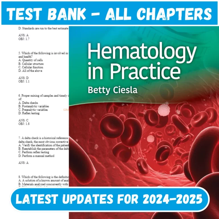 Hematology in Practice 3rd Edition by Ciesla