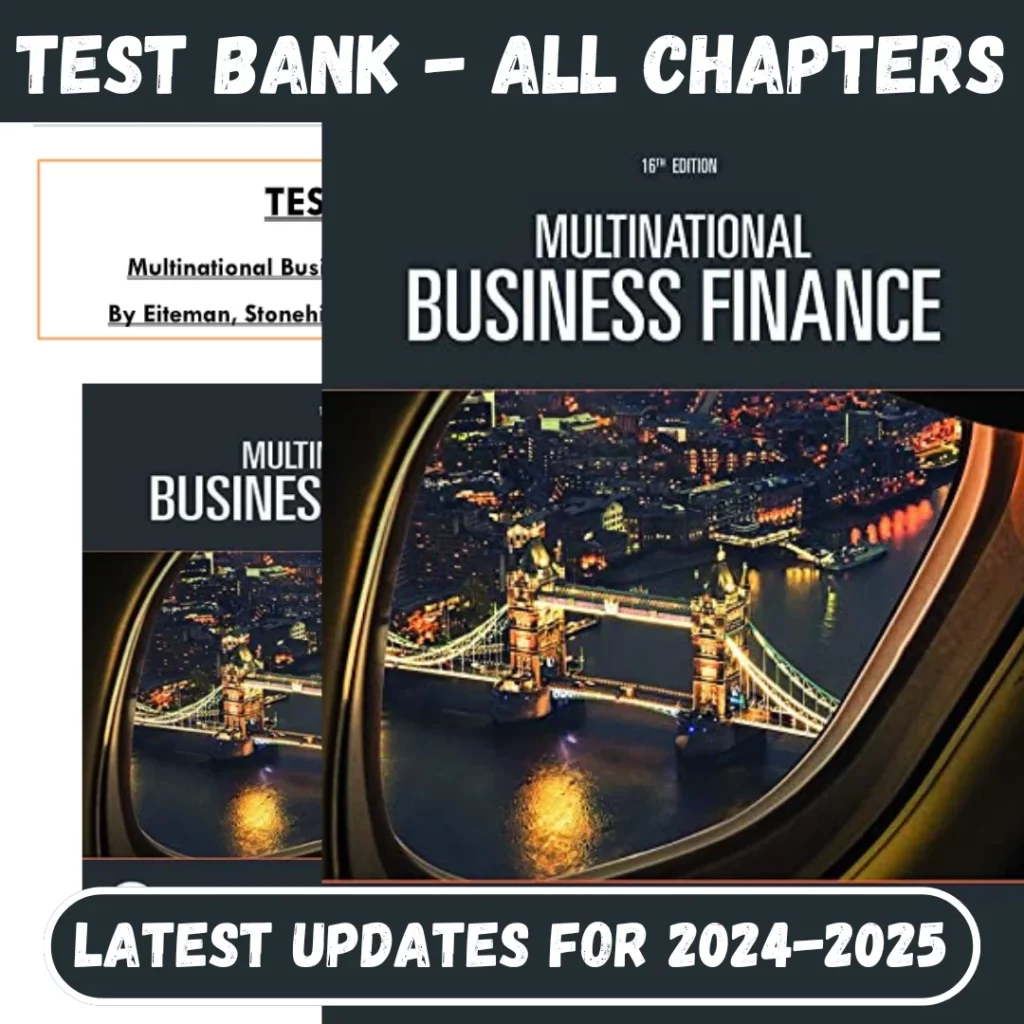 Multinational Business Finance 16th Edition By (EitemanStonehillMoffett)