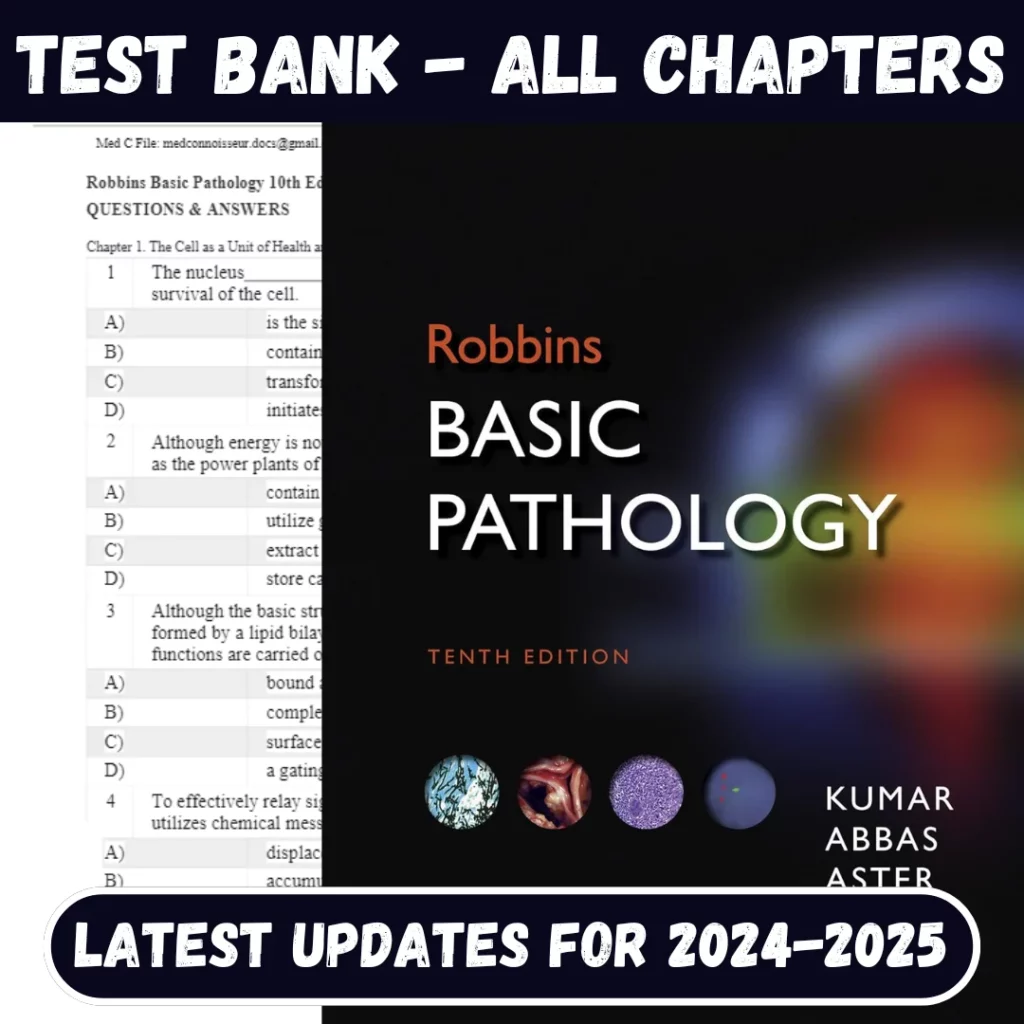 Robbins Basic Pathology 10th Edition by Vinay Kumar, Abul K. Abba & Jon C