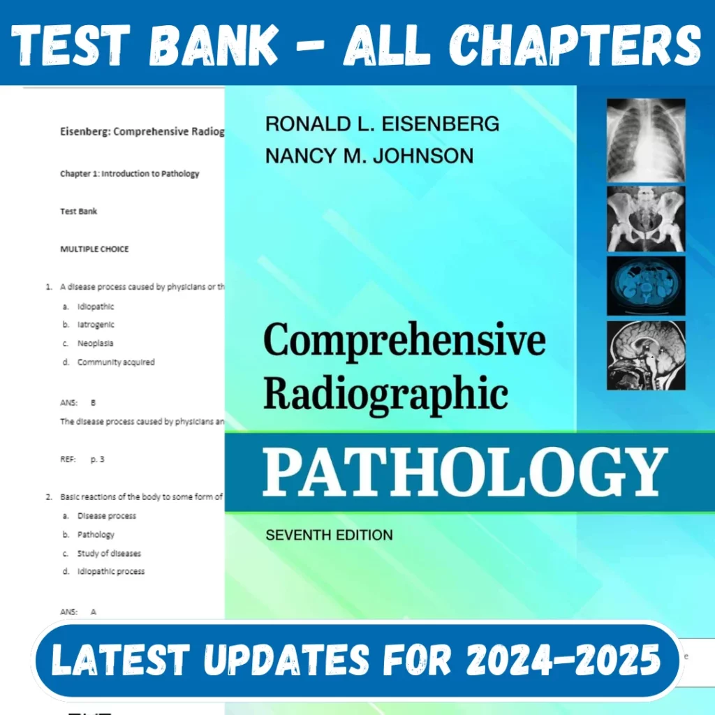 Test Bank Comprehensive Radiographic Pathology, 7th Edition