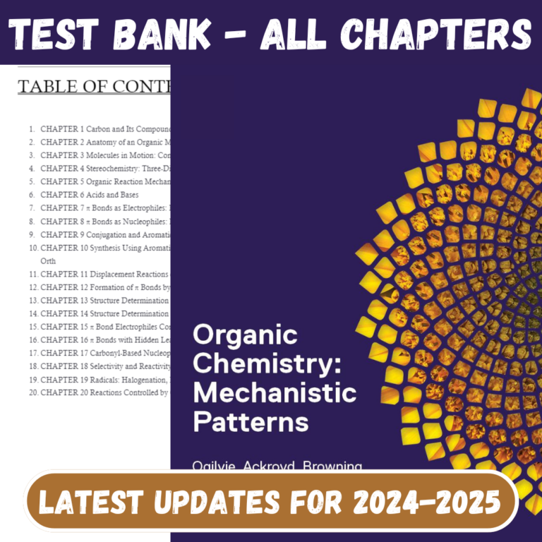 Test Bank For Operations Management  7th Edition All Chapters Included All Chapters Included