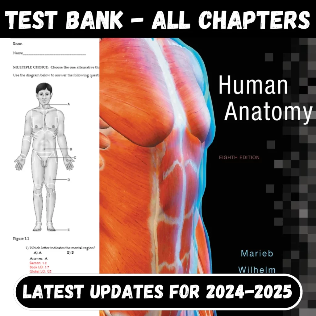 Test Bank Human Anatomy, 8th Edition by Elaine N. Marieb