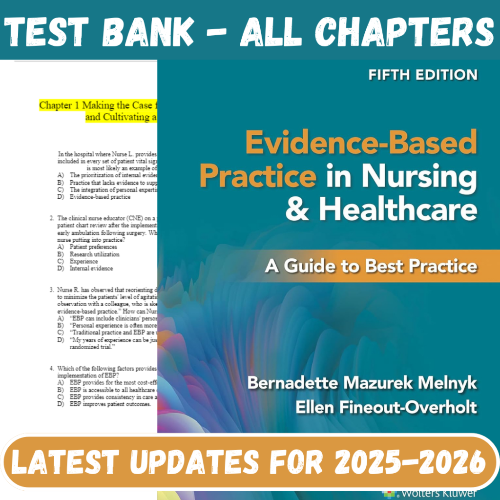 Test Bank for Evidence-Based Practice