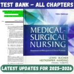 Test Bank for Medical-Surgical Nursing Assessment and Management of Clinical Problems, 10th Edition by Lewis