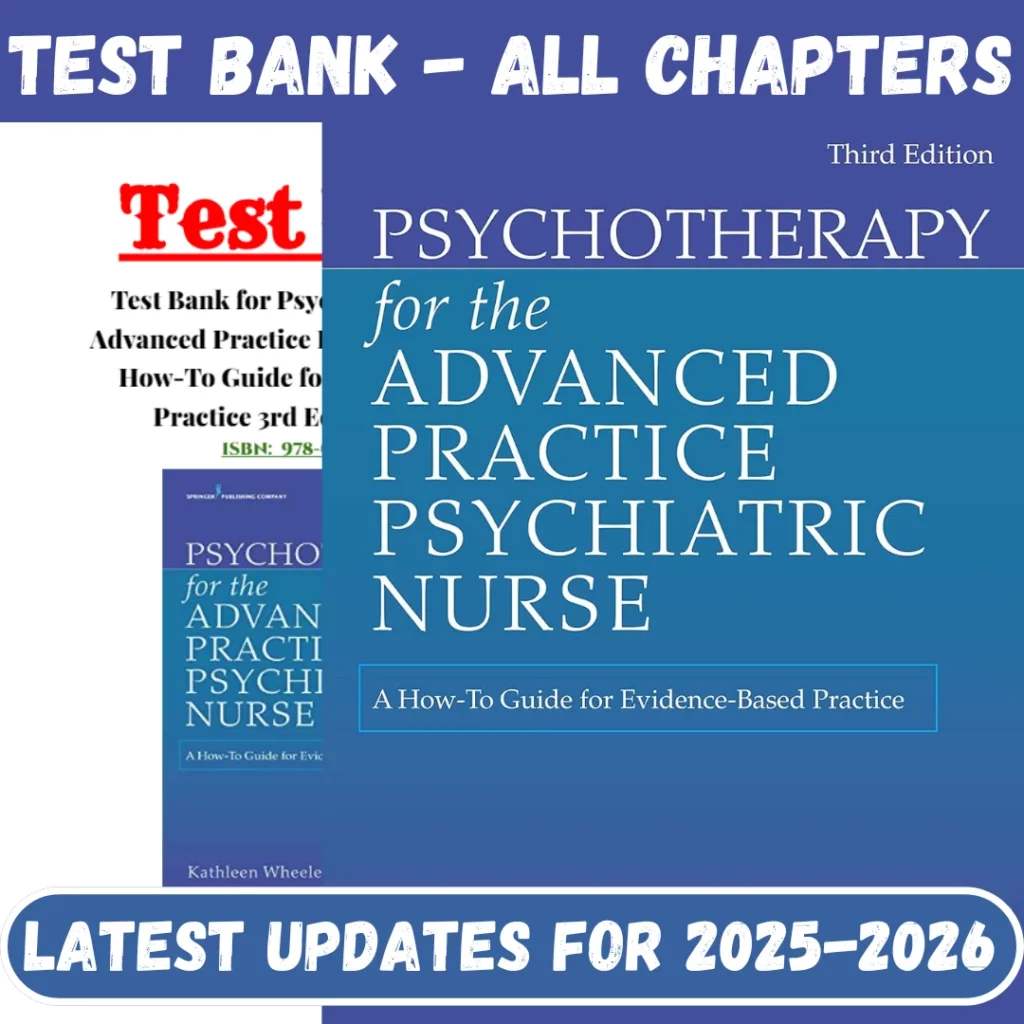 Test Bank for Psychotherapy for the Advan