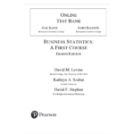 Business Statistics: A First Course 8th Edition By Levine